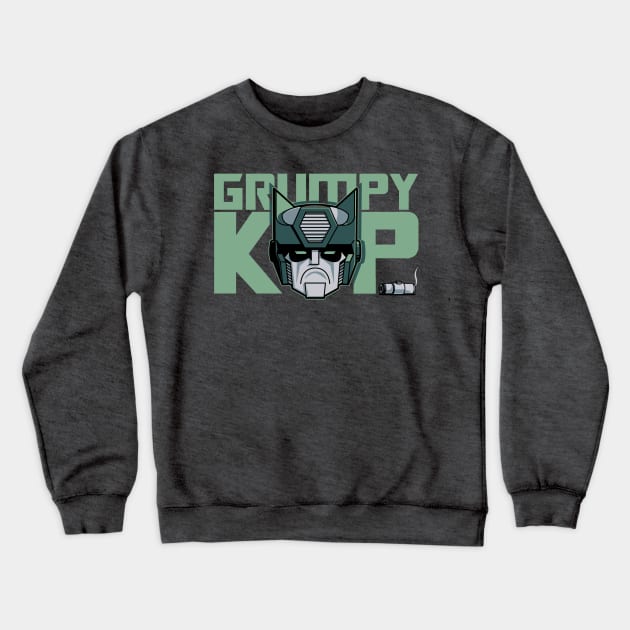Grumpy Kup Crewneck Sweatshirt by dann